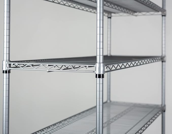 Omega 14" Deep x 60" Wide x 36" High 3 Tier Gray Starter Shelving Unit