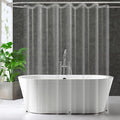 Extra Long Clear Plastic Shower Curtain Liner - Lightweight 72" x 80" Transparent Bathroom Shower Showroom Curtain Liner with Rustproof Metal Gromments and Weighted Magnet