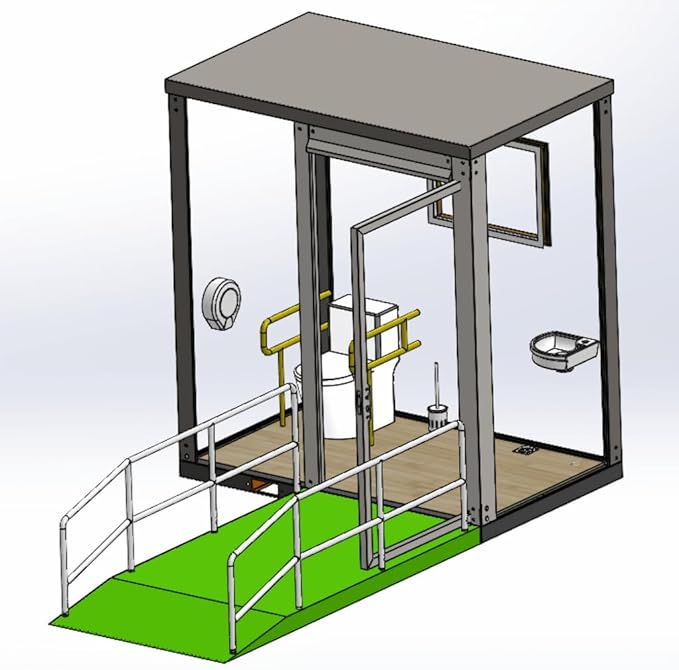 Outdoor Portable Restroom, Mobile Toilet