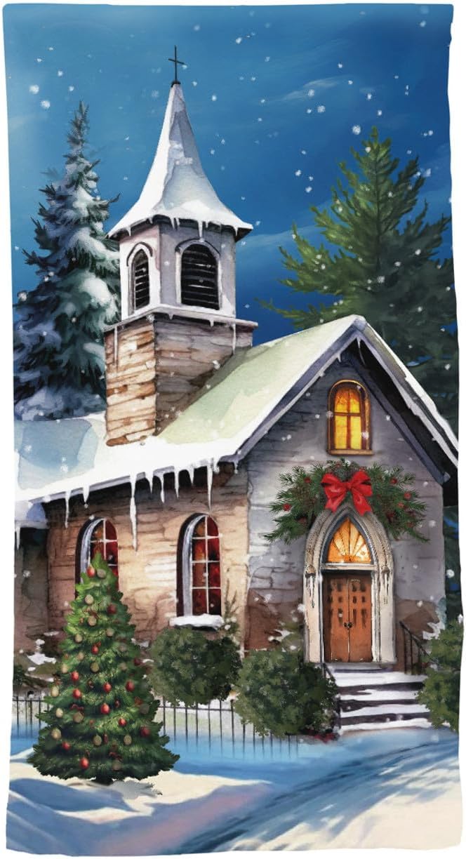 Briarwood Lane Holy Night Cotton Hand Towel