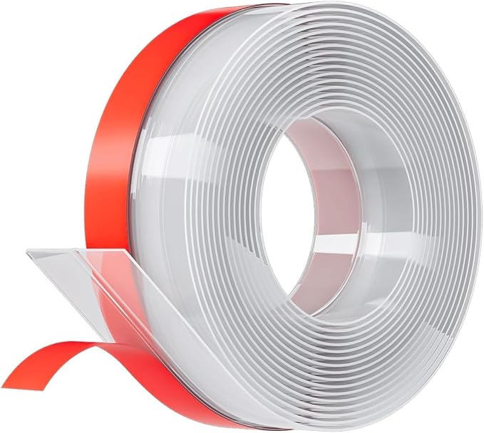 36FT Weather Stripping Door Seal - 2" Silicone Door Draft Seal Tape for Gaps Under Door Weatherstripping Sweep Stopper for Bottom of Shower Door/Sliding Glass Door