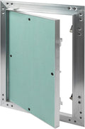 8" x 12" Inch Aluminum Drywall Access Panel - Service Shaft Door - Plumbing, Electricity, Heating, Alarm Wall Inspection hatch for Drywall - Bathroom Service Access Hole Cover