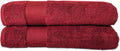 Hencely Bath Sheet Set of 2 - (35x64 Inches) - Luxury Extra Large Oversized Towels, 100% Cotton - Quick Dry, Highly Absorbent, Super Soft - Ideal for Spa, Hotel, Bathroom - (Bath Sheets 2 Pack, Red)