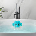 PandaEar Bathtub Overflow Drain Cover, Silicone Bath Tub Drain Stoppers, Bathroom Drain Cover, Blue