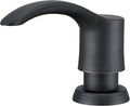 GAGALIFE Kitchen Sink Soap Dispenser with Large Bottle, Built in Sink Soap Dispenser Refill from Top, Oil-Rubbed Bronze