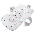 Mesh Bath Support Seat Floating Shower Pad Newborn Non-Slip Cradle Cushion for Bathtubs Safe Comfortable Bathing Aid