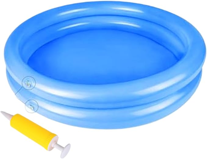 Foot Bath for Pool Entry Pool Foot Bath 23.6x23.6x6.3 Inflatable Foot Bath Round Portable Foot Soaking Bath Basin for Pool Entry Ladder Home Spa Clean Feet