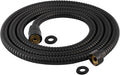Hibbent All Metal Shower Hose, 90 Inch Stainless Steel Extra Long Shower Hose Replacement, Anti-Twist Flexible Bathroom Handheld Shower Head Hose Extension with Brass Insert & Nut, Oil Rubbed Bronze