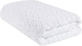 BAGNO MILANO Turkish Bath Towels, Soft Plush Jacquard Luxury Bath Towels, Quick Dry Towel Set (White, Bath Sheet)