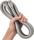 Brushed Nickel Shower Hose Extra Long 6ft,Explosion Proof Anti Winding Showerhead Hose,Used In Showerheads Spray Bidet Bathing Toilet 69 Inches Flexible Silicone RV Shower Hoses Replacement