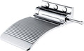 Shower Foot Rest - Heavy Duty Shower Footrest for Shaving Legs, Wall-Mounted Foldable Foot Holder Step Stool in Chrome Plated Solid Brass