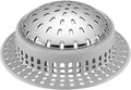 Shower Drain Hair Catcher, Shower Drain Cover, Bathtub Drain Hair Catcher for Pop-Up & Regular Drains