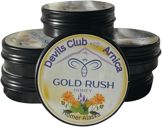 Devil's Club Salve | Arnica Balm | Devil's Club Salve with Arnica 2X Strength | Skin, Muscle and Joint Soothing from Nature