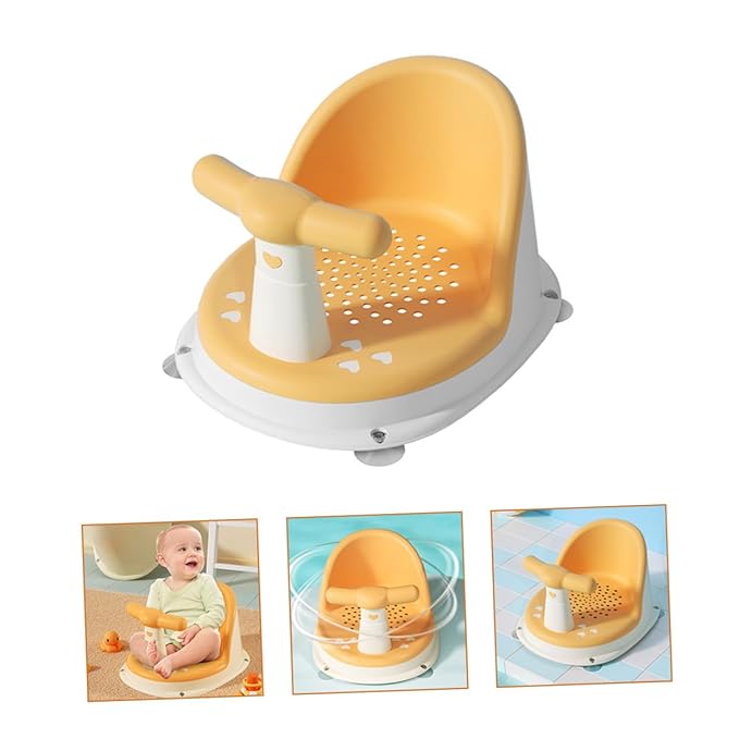 Bath Seat for Months Nonslip Portable Bathtub Support with Ergonomic Comfort and Lightweight Design for Safe Bathing and Playtime