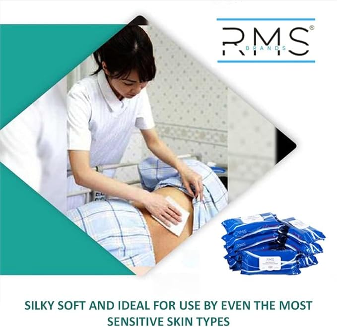 Disposable Adult Wet Wipes or Washcloths 8” X 12” Extra Soft Non-Irritating Adult Wipes for Incontinence with Aloe Vera & Lanolin for Multipurpose Cleansing (576 Count (Pack of 8))