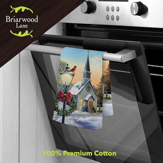 Briarwood Lane Come All Ye Faithful Hand Towel