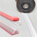 Shower Threshold Water Dam Barrier – 39in Self-Adhesive, Waterproof, Flexible Silicone, Customizable, Easy Install, Prevents Water Leakage & Slipping, Wheelchair Access