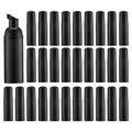 Tekson 30PCS Soap Foam Bottle (2 oz), Empty Travel Foaming Lash Shampoo for Cleanser, Dispenser (Black Cap)