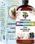 Magnolia Essential Oil (16 oz / 480 ml) – Magnolia Oils for diffusers, humidifiers, Home Baths, Cleaning Products, Yoga, DIY Soaps and DIY Scented Candles