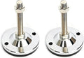 Adjustable Leveling Screw Leg,Susenya Self Leveling Feet,Foot Level,Workbench Leg Leveler,Heavy Duty Leg Leveler,Table Leveling Glides,Carbon Steel PVC,2-Pack,D120xM16xH150,2000 Lb Capacity,4.7" Dia.