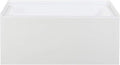 Swiss Madison Well Made Forever Voltaire 48"x32" Acrylic White, Alcove, Right Hand Drain, Apron Bathtub
