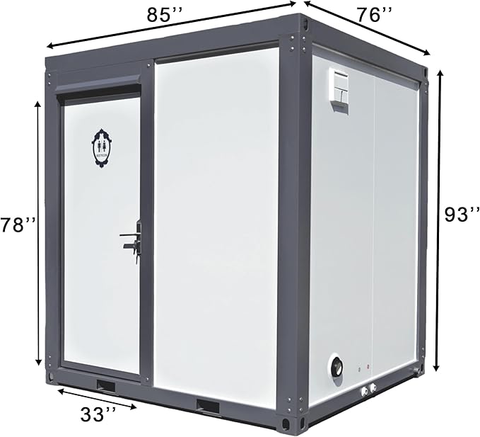 Outdoor Portable Restroom, Mobile Toilet