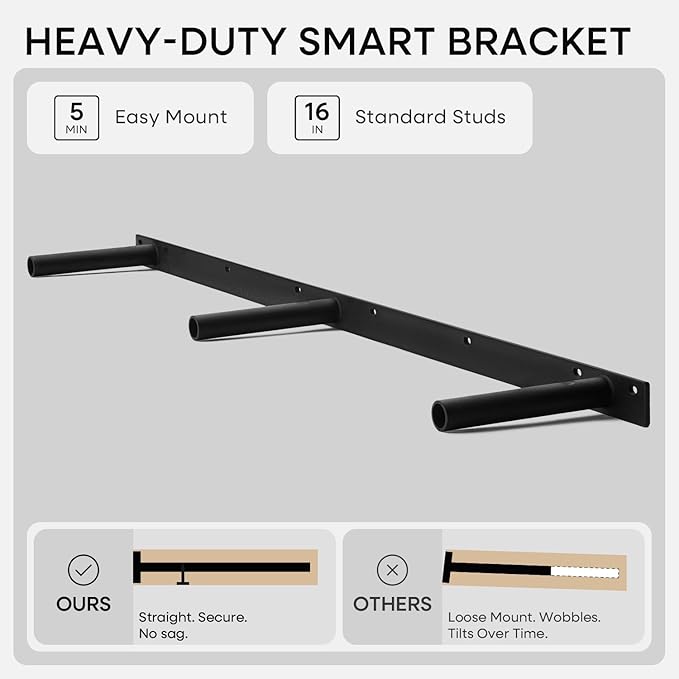 Homeforia 48 inch Oak Floating Shelf, High End Solid Real Wood 48inch Floating Shelves for Wall Mounted, Honey Oak Wooden 48in Large Floating Shelves, Heavy Duty Bracket, 48 X 6.5 X 1.75 in, Set of 3