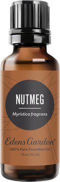 Edens Garden Nutmeg Essential Oil- 100% Pure Premium Grade, Undiluted, Natural, Therapeutic, Aromatherapy, The Best for Diffuser, Candle, Laundry, Humidifiers 30 ml (1 fl oz)