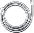 Chrome Shower Hose Extra Long 79 Inches Explosion Proof Anti Winding Toilet Spray Bidet Hoses Flexible ＆ smooth Rv Shower Hose Replacement High Pressure Shower Head Hoses PVC