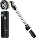 ESOW Garden Hose Watering Wand, 16 Inches Sprayer Wand, 9 Watering Patterns 180° Adjustable Swivel Head, Ergonomic Handle with One Touch Valve Perfect for Watering Plants, Car Wash and Showering Dog