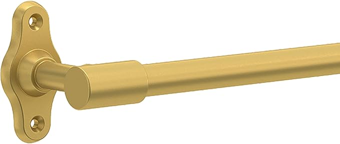 Franklin Brass Calloway 4-Piece Bathroom Set Satin Gold 18" + 6" Towel Rack, Toilet Paper Holder, Hand Towel Holder, Hook | 4-Piece Bath Hardware Accessories Set CLWY64-SG