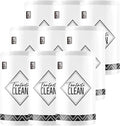 Fantasticlean Microfiber Cleaning Cloth Roll -675 Pack, Tear Away Microfiber Towels, 12" x 12", Reusable, Washable, Ultra Absorbent Dishcloth for Home Supplies, Car, Shop (9 Rolls of White)