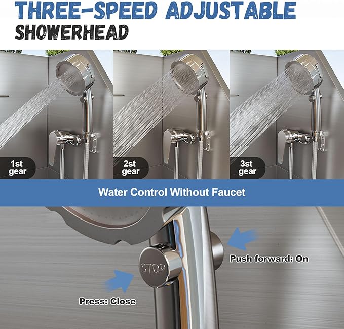 Albott 50 in Professional Dog Washing Station - 304 Stainless Steel Pet Bathtub with Stairs Features Adjustable 3-Speed Showerhead, Removable Grates, Easy to Clean, L-Size (Left)