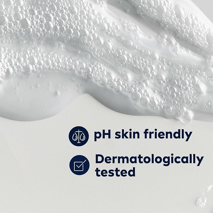 NIVEA MEN Maximum Hydration Body Wash for Dry Skin, Aloe Vera Enriched, 3-in-1 Moisturizing Body Wash, Face and Hair, Paraben Free, Vegan Formula, 16.9 Fl Oz Bottle