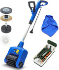 Grout Cleaner for Tile Floors Electric Grout Cleaner Machine Tile cleaner with A Power Roller Brush Work for Whole House and Big Garden Grout Tile floor Paver Patio Flagstone Carpet