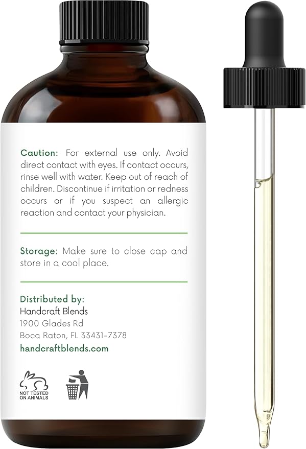 Handcraft Blends Tea Tree Essential Oil – 1 Fl Oz – 100% Pure and Natural – Premium Grade Essential Oil for Diffuser and Aromatherapy, Skin, Massage, Candle and Soap Making Fragrance