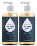 Puracy Organic Hand Soap, For the Professional Hand Washers We've All Become, Moisturizing Natural Gel Hand Wash Soap, Liquid Hand Soap Refills for Soft Skin (12 fl.oz, Ocean Mist) 2-Pack