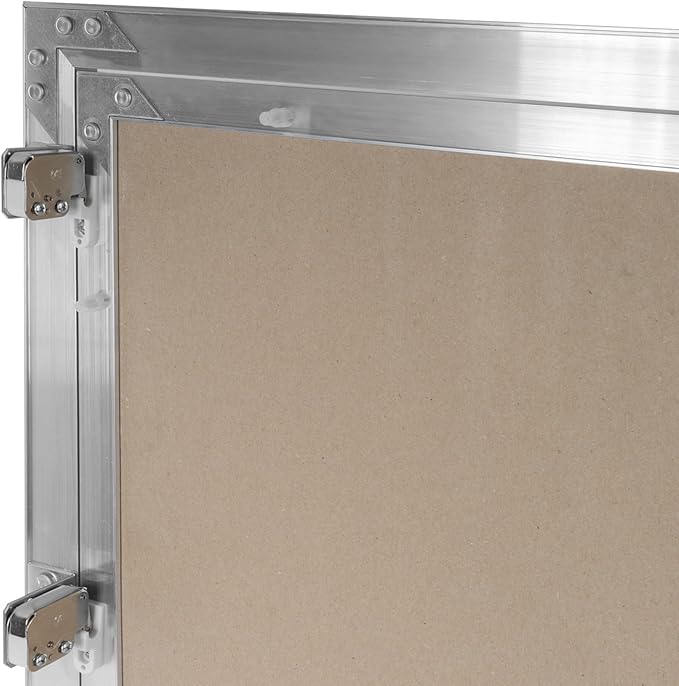 20" x 20" Inch Aluminum Drywall Access Panel - Service Shaft Door - Plumbing, Electricity, Heating, Alarm Wall Inspection hatch for Drywall - Bathroom Service Access Hole Cover