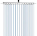 SR SUN RISE 16 Inch Rain Shower Head, High Pressure Rainfall Showerhead Large Waterfall Shower Head Ultra Thin Water Saving, Polished Chrome 304 Stainless Steel
