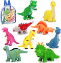 Dinosaur Bath Toys for Toddler Kids: No Hole Mold Free Bathtub Toys