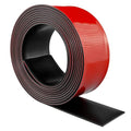 Neoprene Rubber Strips Self Adhesive Solid Rubber Sheets, Rolls & Strips for DIY Gaskets Crafts Pads Seals Warehouse Flooring Neoprene Sheet with Adhesive Backing (2" Wide x 1/8" Thick x 20' Long)