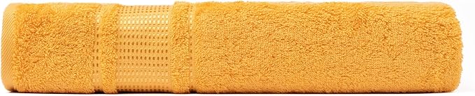 Melissa Linen, Bath Sheet, 100% Turkish Cotton Towel for Bathroom, Absorbent, Quick Dry, Durable and Soft Shower Towel, 35 in x 60 in Large, Spa and Hotel Quality, Yellow