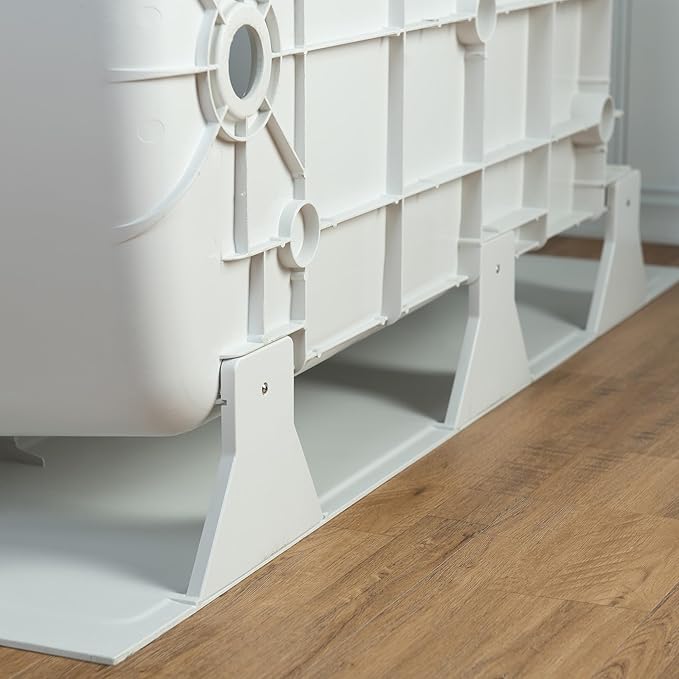 WOODBRIDGE 60” x 32” Alcove Soaking Bathtub in white with Right-Hand Drain Hole