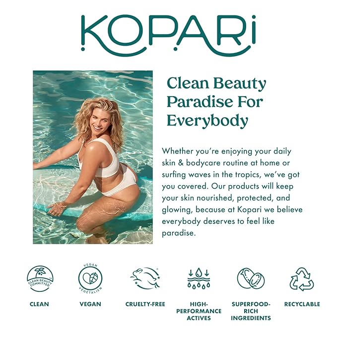 Kopari Hydrating Body Wash - Non-Toxic, Paraben Free, Gluten Free & Cruelty Free - Made with Organic Coconut Oil - 9 oz 2 Pack