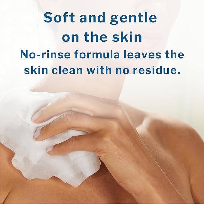 McKesson Washcloth Wipes for Adults, Scented (12 Pack, 576 Washcloths) Disposable Wash Cloths for Body - No-Rinse Formula with Snap Lid - Good for Incontinence and Elderly - 48 Wipes Per Pack