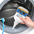 Mold Stain Remover Gel - Powerful Cleaner for Washing Machine Seals, Refrigerator Gaskets, Tile Grout, Kitchen & Bathroom Sinks - Thick, Bleach-Free Cleaning Gel with Applicator Brush,3.38 Fl Oz