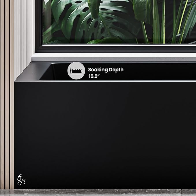 Voltaire 54 in. x 30 in. Acrylic Matte Black, Alcove, Integral, Right-Hand Drain, Apron Bathtub