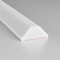 Collapsible Shower Threshold Water Dam, Shower Door Water Dam Barrier, Dry and Wet Separation Door Dam Water Stopper Kitchen Shower Threshold Silicon Water Blocker(39Inch)