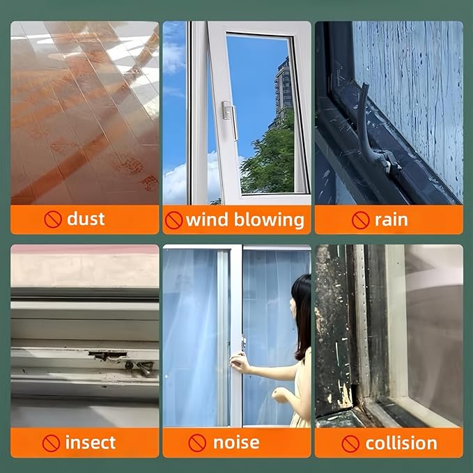 Window Weather Stripping Door Seal, 33FT Self-Adhesive Soundproofing Weather Strip for Exterior Door Frame Window Winter Insulation Noise Cancelling Window Inserts, 0.35in x 0.2in, Gray