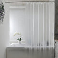 AooHome Shower Curtain Liner - 8G Eva Heavy Duty Frosted Bathroom Plastic Shower Liner with Rustproof Metal Grommets and 5 Bottom Magnets, Thickness, Water Repellent, Semi-Transparent, 72 x 75 Inch